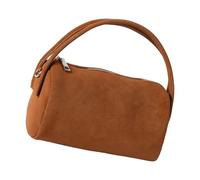 Rdxanc Elegante borsa a tracolla in camoscio con scomparti multiuso, cinghia regolabile, alla moda, uso quotidiano, BN, as the picture shows