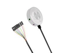 Rdxanc Pulsante di accensione esterno per PC che fornisce avvii rapidi Facile installazione ABS Build Plug Play Pulsante di accensione esterno Pulsante di avvio Commutazione computer