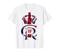 Re britannico III Carlo Memorabilia Re Incoronazione 2023 Maglietta