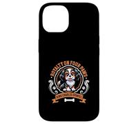 Re Carlo Spaniel Custodia per iPhone 14