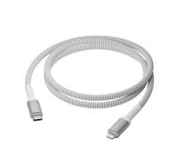 re-chargePro-BRDCable1.2mUSB-CtoLightn-W - Nouvo