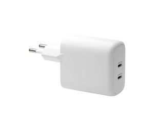 re-chargePro-EUWallCharger-2xUSB-C30W-W - Nouvo