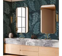 RE-COVERTILES - Stencil per Pittura e Decorazione | Flessibili Lavabili e Riutilizzabili | per Pareti, Pavimenti e Mobili | Decalcomanie | Carta da Parati | Piastrelle | Set 5 pezzi Misure Assortite