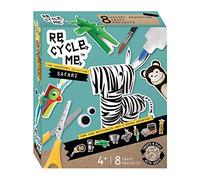 Re-Cycle-Me 3503323 - Kit fai da te Safari, per bambini dai 4 anni in su, kit creativo per fai da te con materiali per la casa