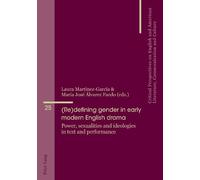 (Re)defining gender in early modern English drama (Tascabile)