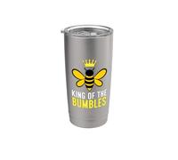 Re dei Bumbles Bumblebee Bicchiere termico in acciaio inox doppia parete
