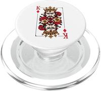 Re dei Diamanti | Modern Royalty Royal Flush Group Costume PopSockets PopGrip per MagSafe