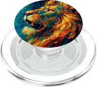 Re dei Grandi Felini Post-Impressionismo PopSockets PopGrip per MagSafe