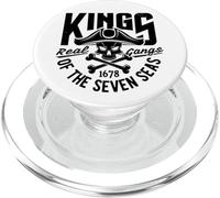 Re dei sette mari Wild Abstract Skull Real Gangs PopSockets PopGrip per MagSafe