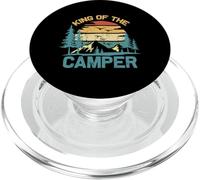 Re del Camper Retro Vintage Camping Travel PopSockets PopGrip per MagSafe