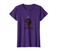 Re del Pensiero eccessivo: Witty Brain Crown Maglietta, Donna, Viola, 3XL