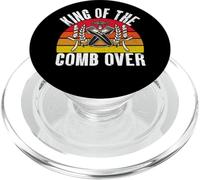 Re del pettine sopra il barbiere PopSockets PopGrip per MagSafe