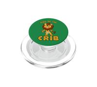 Re del presepe Baby Lion in pannolino PopSockets PopGrip per MagSafe