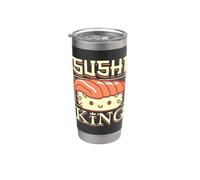 Re del Sushi Bicchiere termico in acciaio inox doppia parete