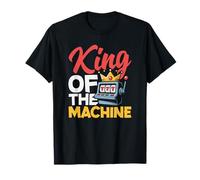 Re della Slot Machine Casino Gioco D'Azzardo Jackpot Vegas Maglietta
