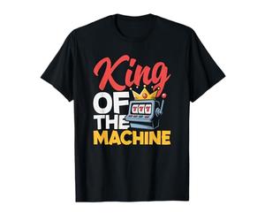 Re della Slot Machine Casino Gioco D'Azzardo Jackpot Vegas Maglietta