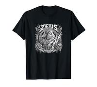 Re dell'Olimpo Zeus Leggenda Greca Thunder Power Maglietta