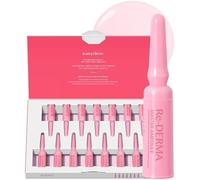 Re-Derma, fiale siero concentrato, anti-invecchiamento, idratanti per il viso, trattamento intensivo, made in corea, 14 x 2 ml, rosa