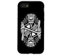 Re di spade Blackwork Custodia per iPhone SE (2020) / 7/8