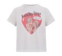 Re/Done - Classic Tee Lucky You - -Tops -Donna -Bianco -XS