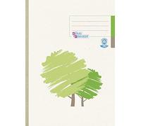 Re & Ebhardt 861419201 libro di affari (Uws di cartone, motivo: Stampa: Verde Albero, a righe, A4, 210 X 297 mm)