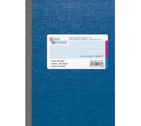 Re & Ebhardt 8616172 libro di affari/Quaderno (A6, a righe, 70 G/M², 96 fogli, Colla Bindung)