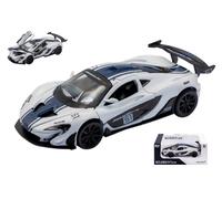 RE.EL.TOYS 1/32 MCLAREN P1 GTR 51 BIANCO MODELLINO STATICO DIECAST