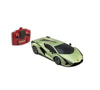RE-EL TOYS art. 2346 Lamborghini Siàn, Modello radiocomandato Rc 2.4GHz con Luci Anteriori. Scala 1:24 Verde