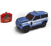 Re.el Toys Auto 1:24 Land Rover Defender Polizia Radiocomandata