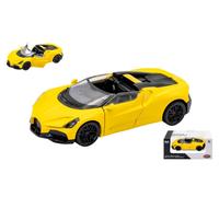 RE.EL.Toys BUGATTI MISTRAL MATT YELLOW 1:43