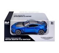 RE-EL Toys REL0804BB ASTON MARTIN V12 VANTAGE - BLUE -BLACK