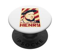 Re Enrico VIII Retro Propaganda PopSockets PopGrip Adesivo