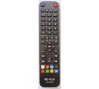 Re-Flix Superior Light - Telecomando 4 in 1, adatto per TV Blaupunkt 215/189I-GB-4B-F3HBKU-EU