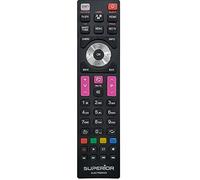 RE-FLIX Telecomando di ricambio adatto per Telefunken Telefunken 925TX1422 e simili, telecomando TV direttamente pronto all'uso, senza programmazione