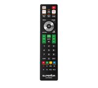 RE-FLIX Telecomando di ricambio adatto per televisori Panasonic TH-42PG9U e simili, TV Remote Control direttamente pronto all'uso - senza programmazione