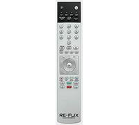Re-Flix Telecomando di ricambio Assist 1 Assist 2 per Loewe TV XELOSA32 (XELOS A 32)