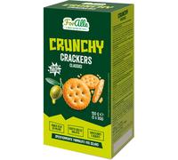 re food srl Foralle crunchy crackers classici 5 bustine x 30 g senza olio di palma, gusto dolce salato