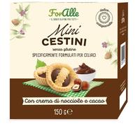 RE FOOD Srl FORALLE MINICESTINI CREMA NOCCIONA & CACAO 150 G