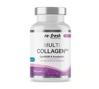 Re-Fresh Superfood MultiCollagen Plus 120 capsule collagene scandinavo premium