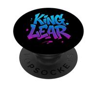 Re Lear Shakespeare Tragedy Gioca Titolo Grafitti Meme PopSockets PopGrip Adesivo