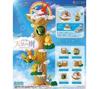 RE-MENT Colleziona Pila Pokemon Foresta 7 Tempo Albero Set Di 6 Completa Nuovo