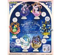 RE-MENT Collezione Cornice Decorativa Pokemon 2 Figure 6 Tipi Ufficiale Giappone