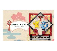 Re-Ment Pokémon Action Figure Original Mew Pikachu Tatsugiri Riolu Ninetales