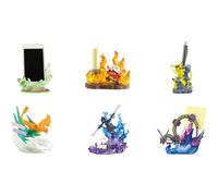 Re-ment Pokemon Desq Battle Su Scrivania Ver. Set Completo Figura Japan Official