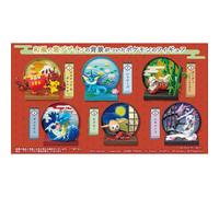 Re-Ment Pokemon Giapponese Stile Finestra Set Completo Scatola Figura Ufficiale