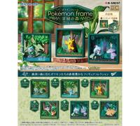 RE-MENT Pokemon Telaio Profondo Verde Foresta Tutti 6 Tipi Set Figura Giappone