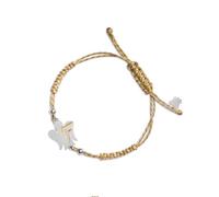 Re mida Roberto Giannotti Bracciale Donna in Argento 925 con Iniziale F