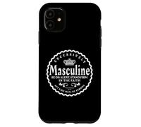 Re Nero Cristiano Padre Fede Patrimonio Leadership Custodia per iPhone 11