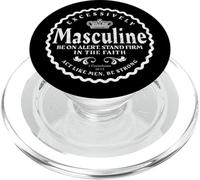 Re Nero Cristiano Padre Fede Patrimonio Leadership PopSockets PopGrip per MagSafe