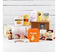 Re Regalo, Cesto Regalo Gastronomico, Confezione di Natale con Panettone, Pasta, Riso, Dolci e Prodotti Italiani (Natale Panettone)